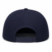 Mach Jesus — Navy snapback, back