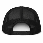 Came Out Chirpin' — Charcoal/Black trucker, back (mesh, snap closure)