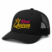 Rink Queen — Black trucker, right side