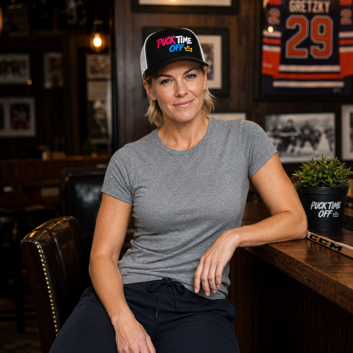 BJD PTO-Puck Time Off Trucker Hat Limited Edition