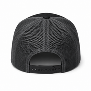 Came Out Chirpin Black Charcoal Trucker - back