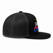 Came Out Chirpin Black Charcoal Trucker - side